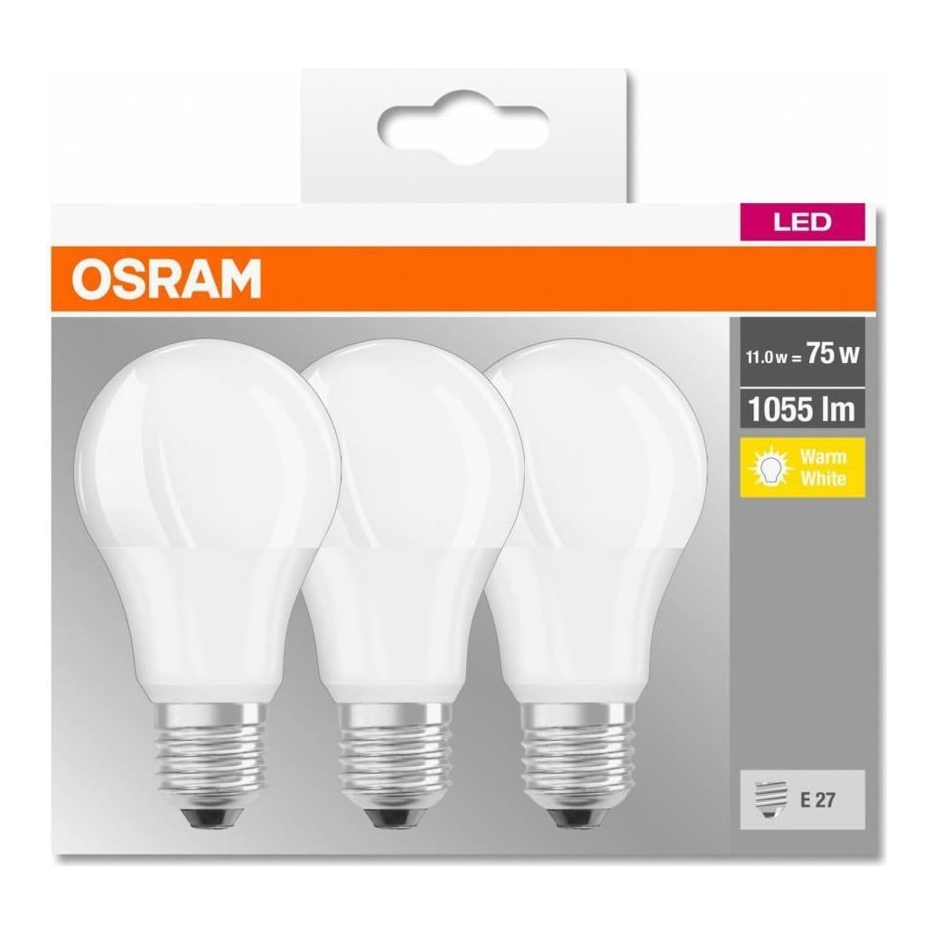 BASECLA75 10W/827 230VFR E27 FS3 Osram
