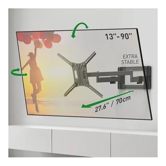 Suport TV perete Barkan FM 13-90" 60kg