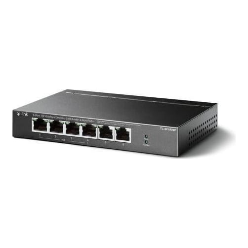 TP-Link Tpl 6PORT 10/100 Desktop 4P PoE Switch