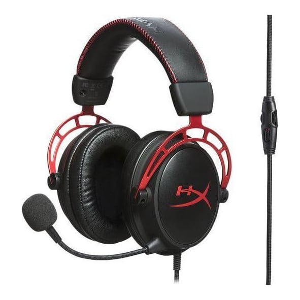 HP Headphones HyperX Cloud Alpha Red