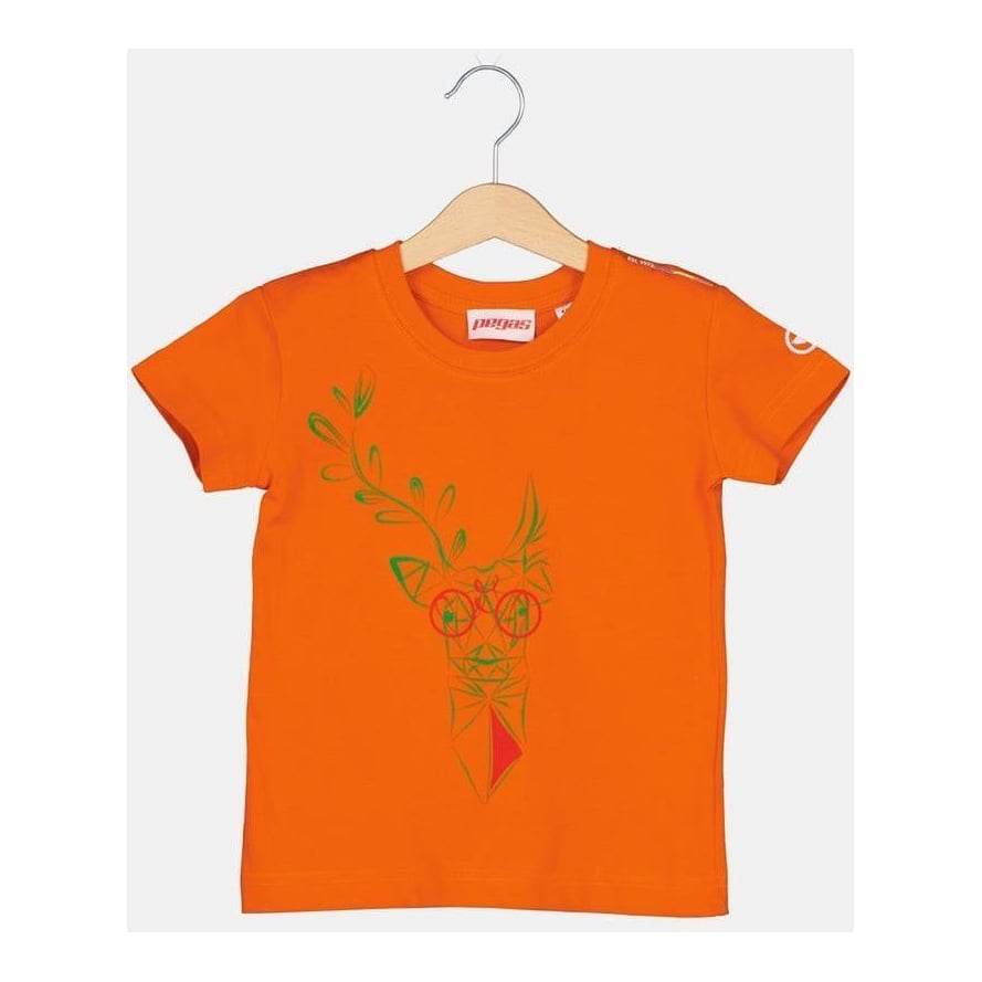PEGAS Tricou Cerb Familie Copii ORANGE-8