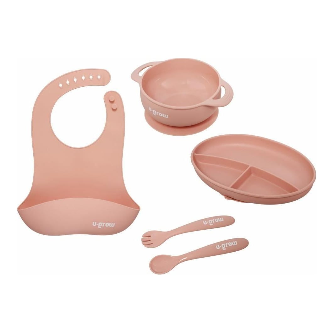 Set divers 5 piese silicon, roz, U-Grow