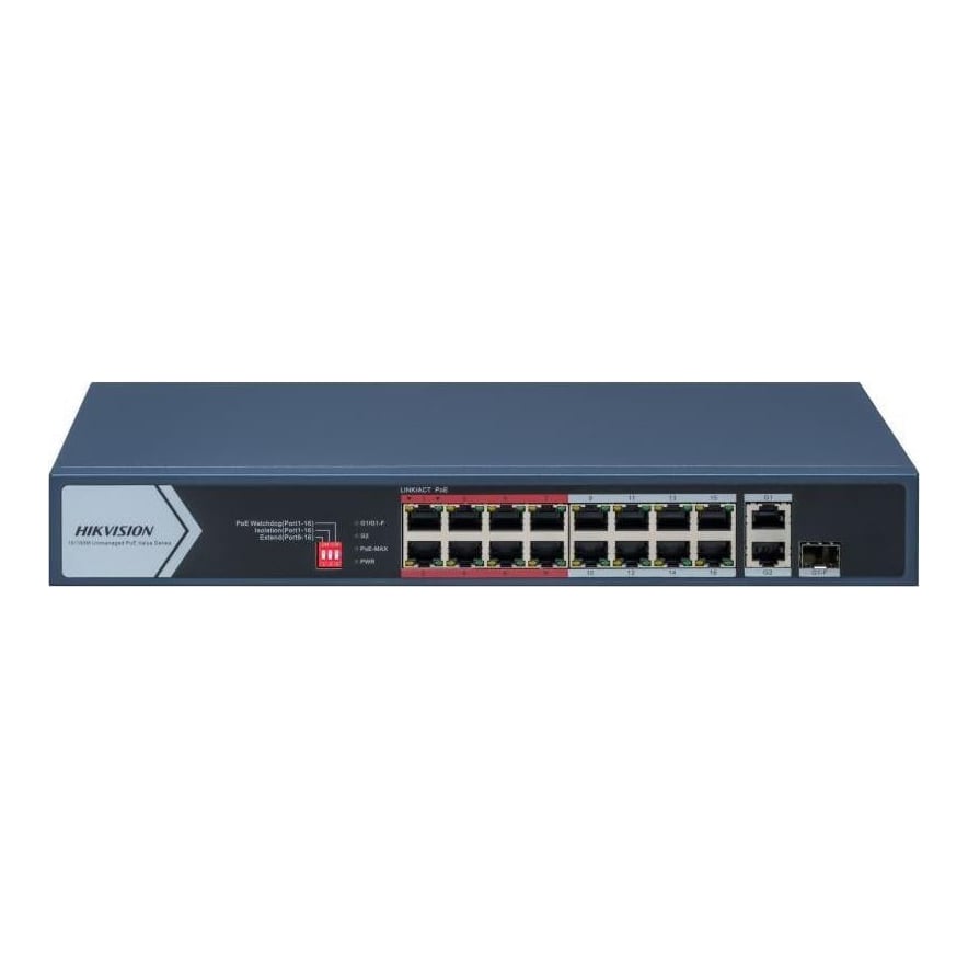 HIKVISION Switch PoE 18 Porturi PoE 130W