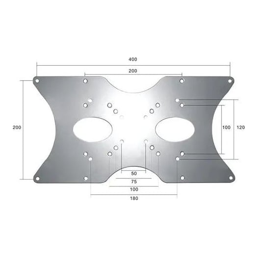 NEOMOUNTS NM Newstar vesa adapter plate 400x200