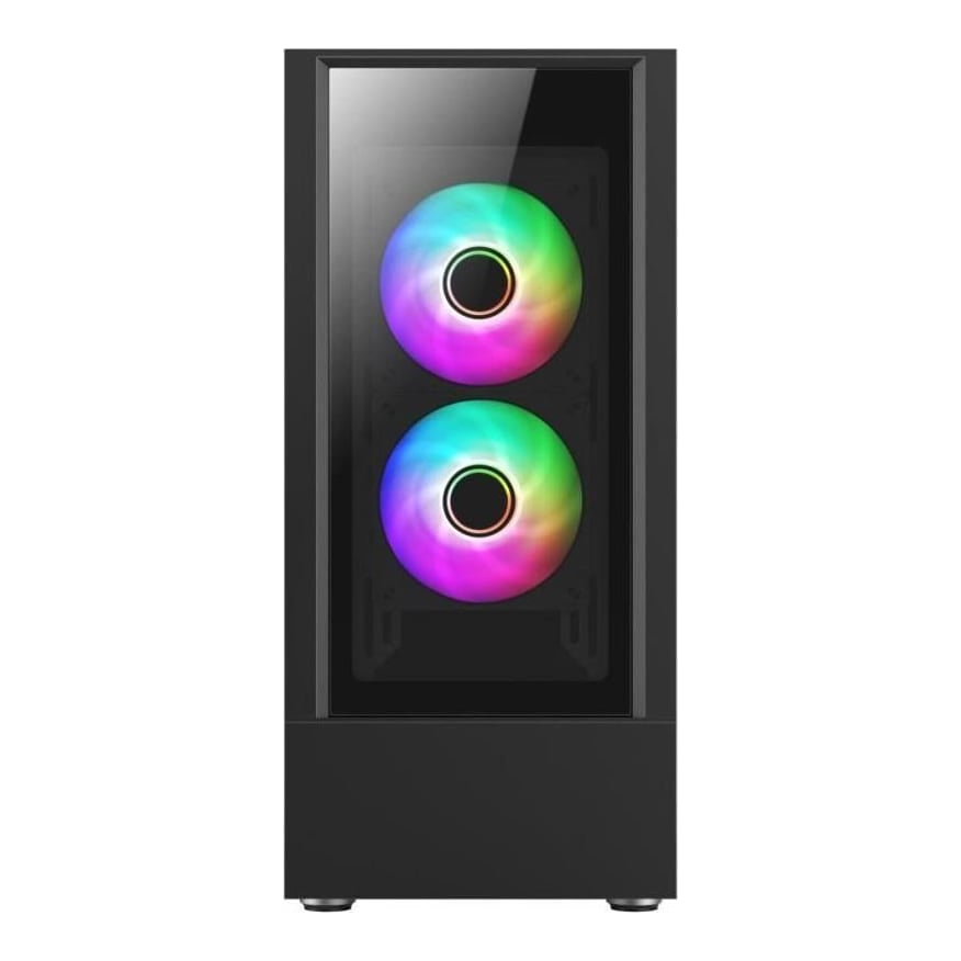 Carcasa ALPHAGEAR Tempest Glass ARGB, Mid Tower, Transparent