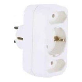 BACHMANN Multistecker 2xEURO + 1xCEE7/3 alb