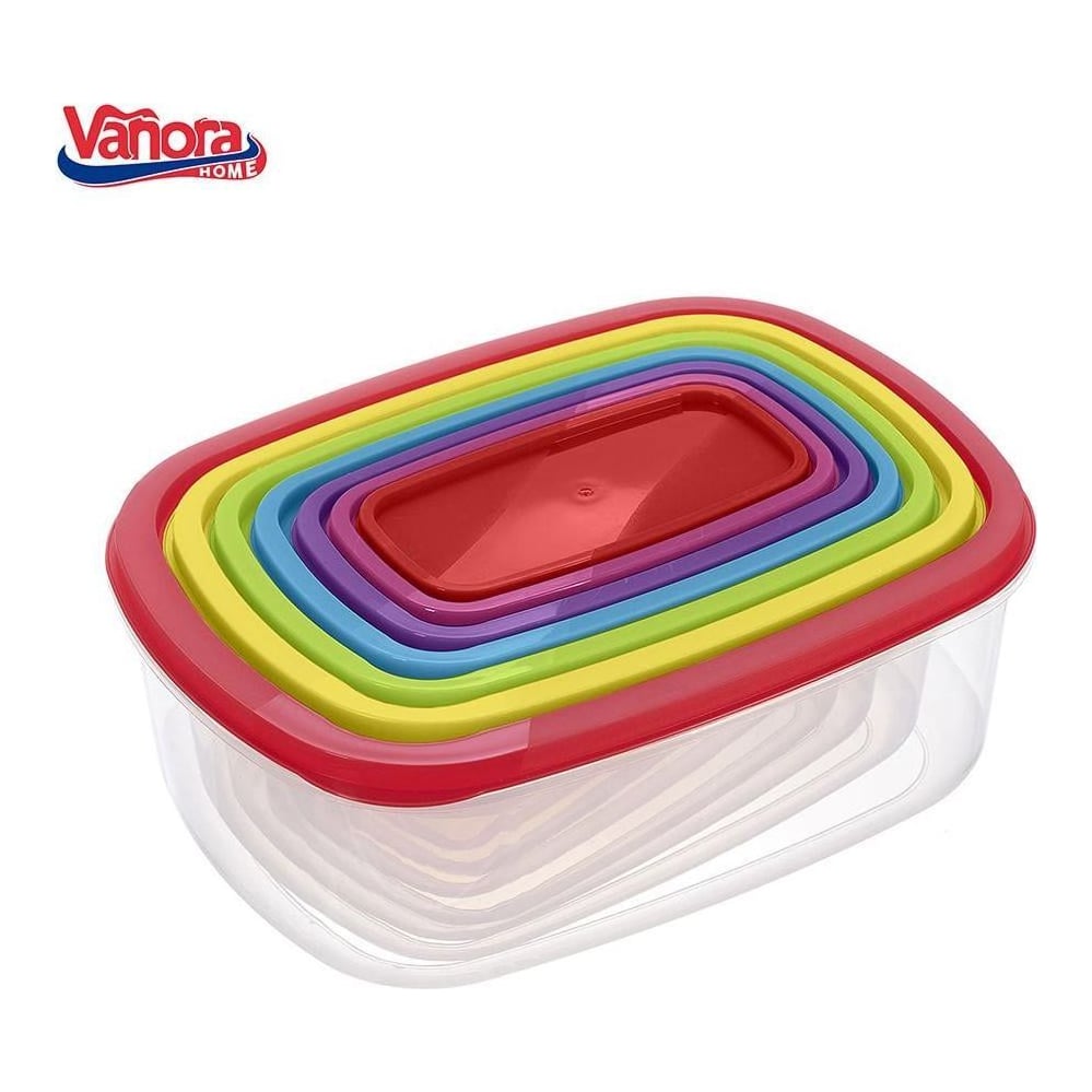 Set 7 Caserole Dreptunghiulare Happy, Vanora Home