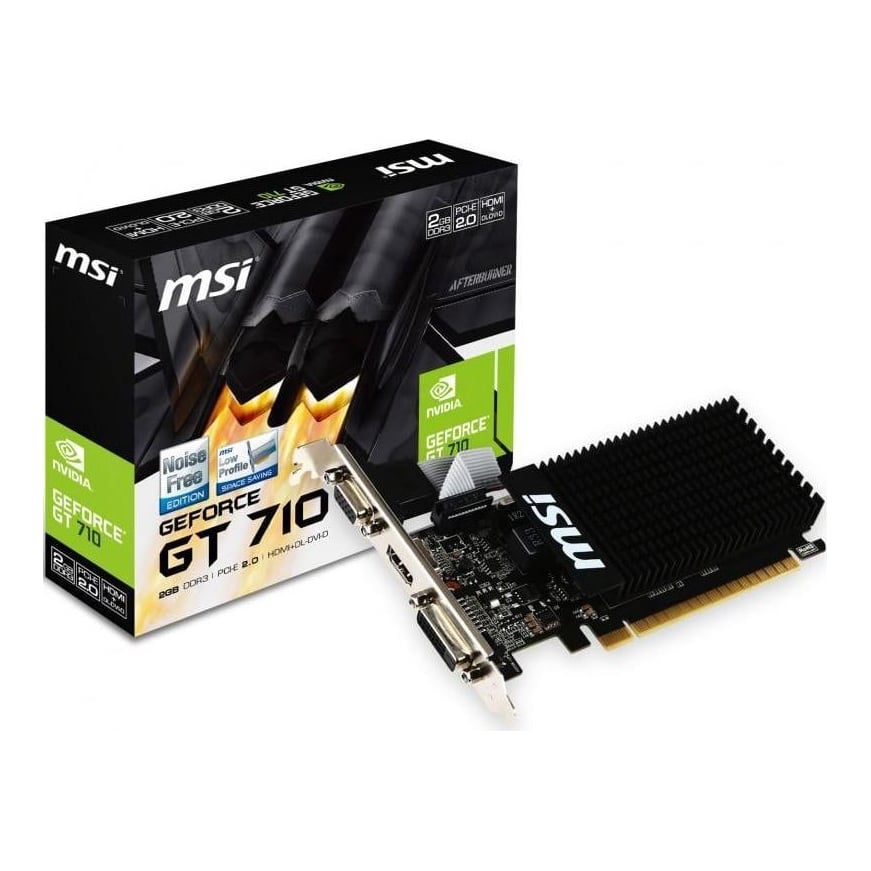 MSI VGA Mi Gt 710 2 GB Gt 710 2GD3H Lp