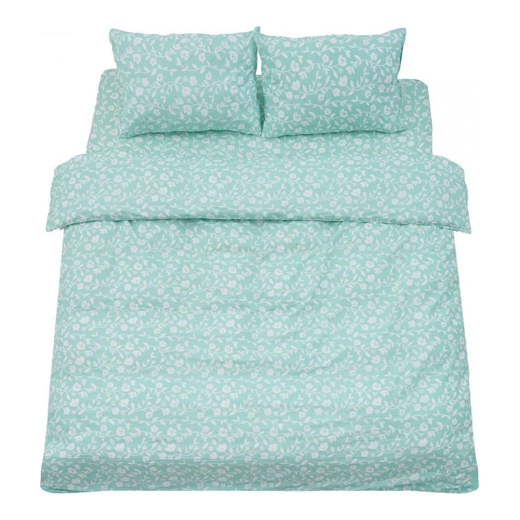 VANORA Set de pat king size bumbac, 92 gsm,Nova