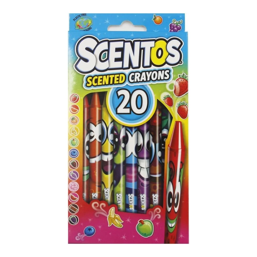 Set 20 Creioane Pafumate, Coloarte, Cerate Scentos