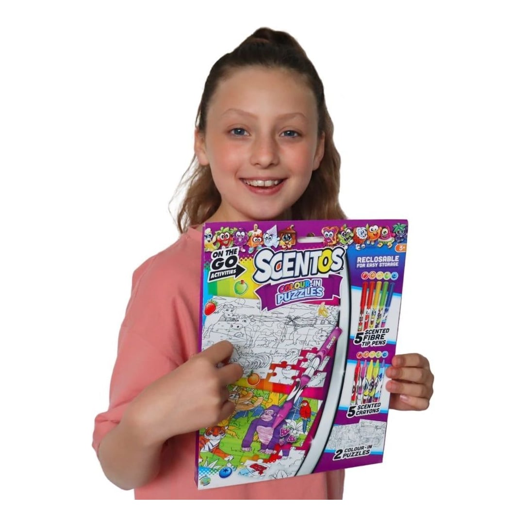 Set Parfumat De Calatorie Cu Puzzle-uri,scentos
