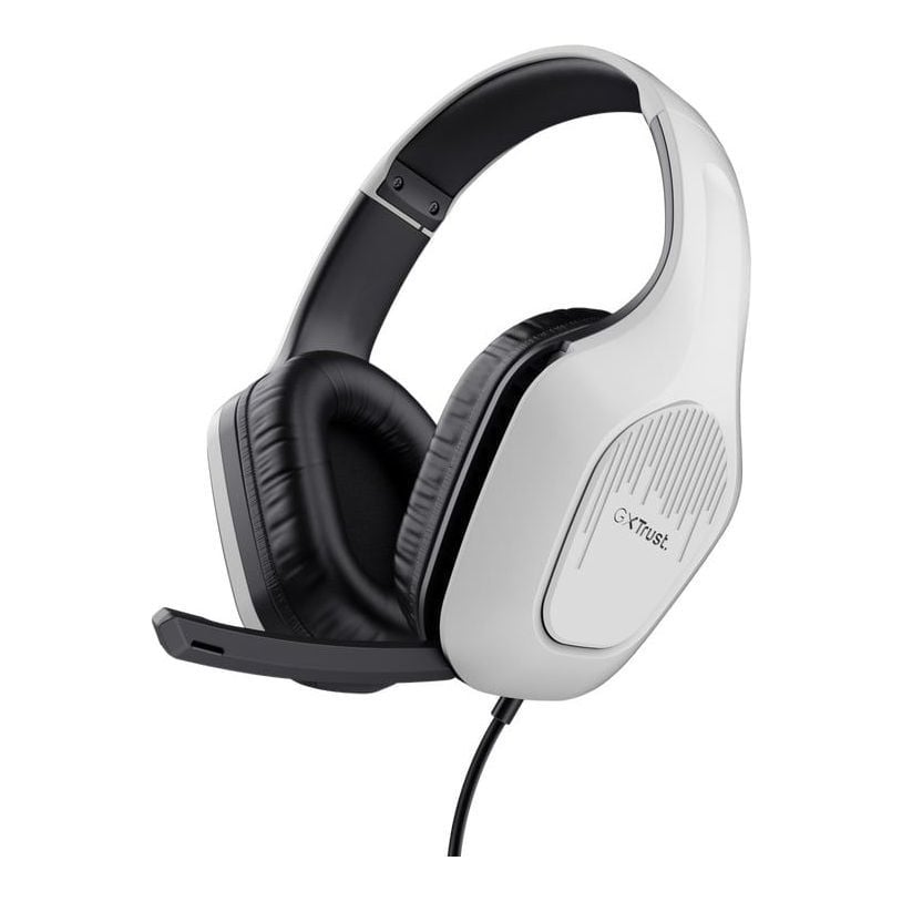 Casti Trust GXT415W Zirox. alb