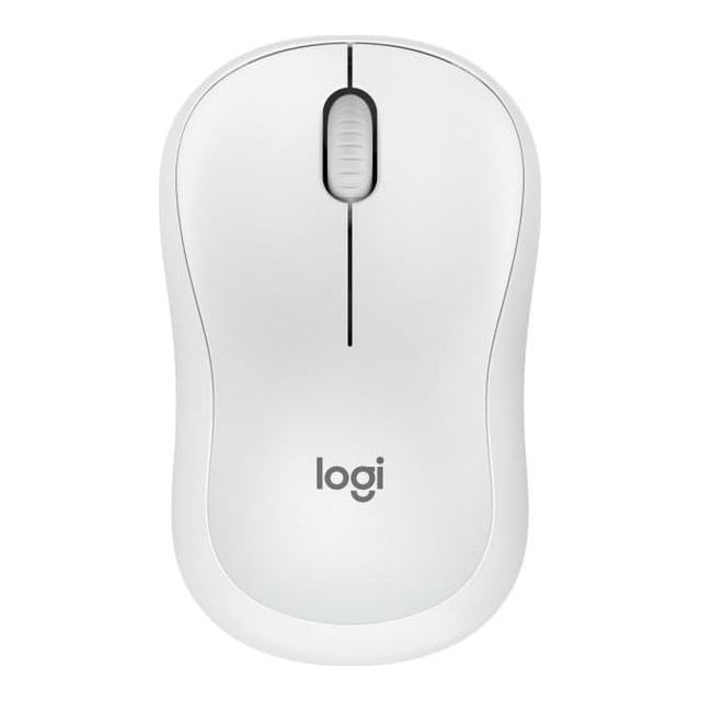 Mouse Logitech MK240 Silent Wireless, optic, interfata Bluetooth, rezolutie 1000 DPI, alb