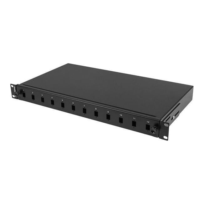 LANBERG Patch panel fibră rack 19" 1U 12x SC