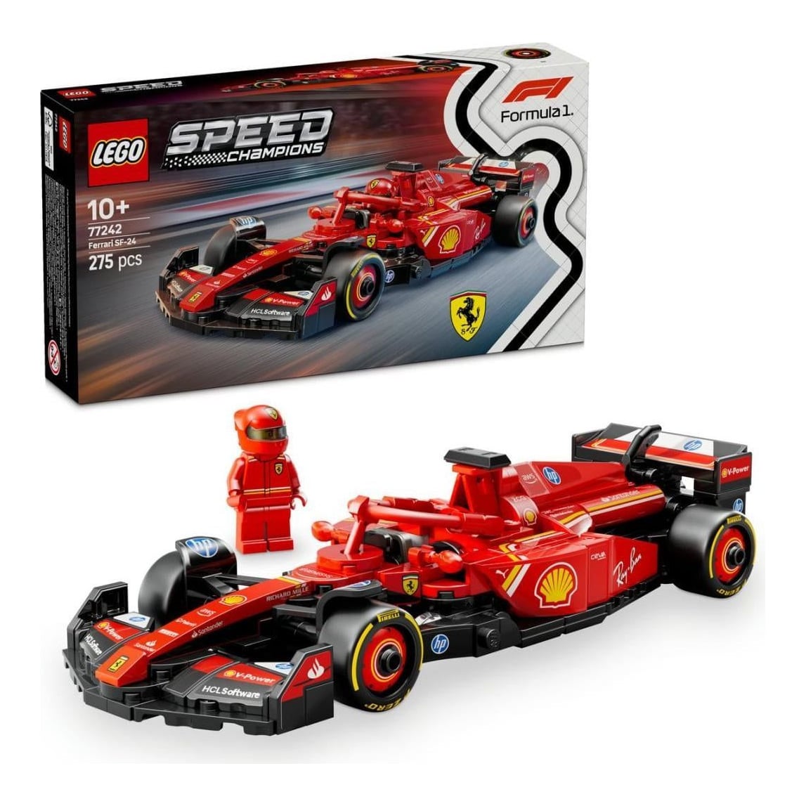 Masina Curse F1,FERRARI SF-24, LEGO77242