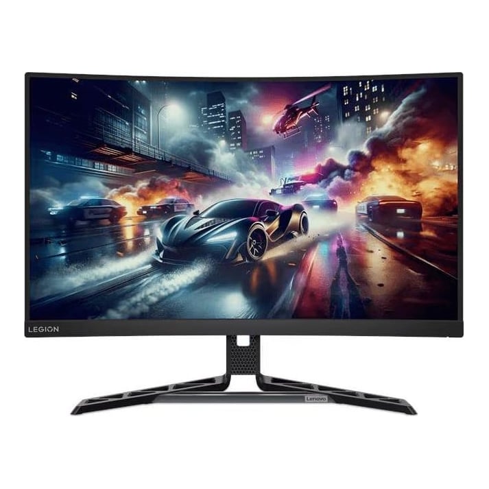 Monitor Gaming 27" Lenovo Legion R27qc-30, LED, Vertical Alignment, 2560x1440; 60Hz; 16:9; Anti-glare; Display color: 16.7 Million; Color Gamut: 45% NTSC, 0.5 ms (MPRT) / 1 ms (Level 4) / 2 ms (Level 3) / 3 ms (Level 2) / 4 ms (Level 1), 350 cd/m² cd/m², 3000:1 static, 160° / 178°, Video Connector