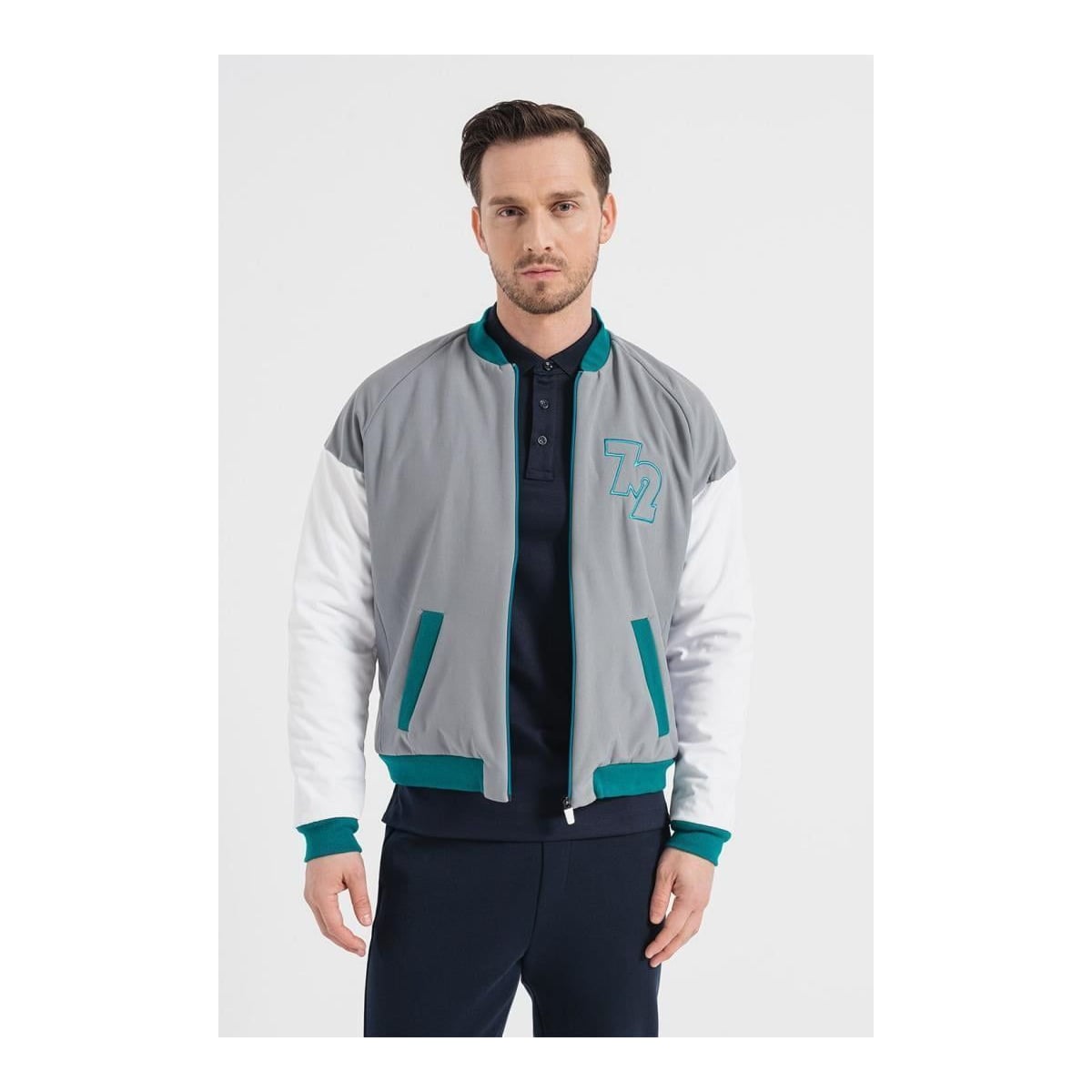PEGAS Jacheta Bomber Gri Petrol Xxl