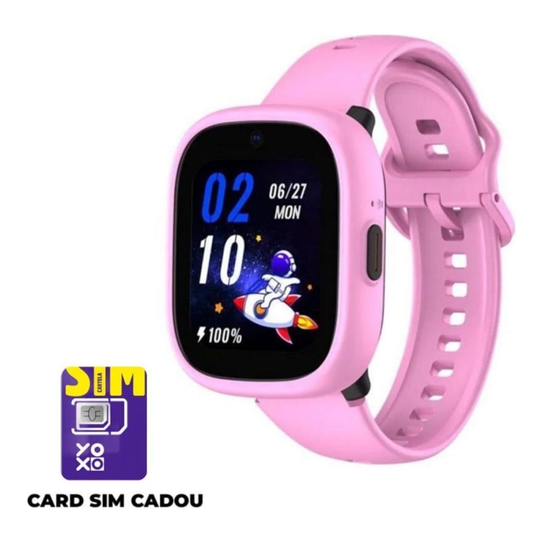 Smartwatch pentru copii LAGENIO K3, 40mm, Pink