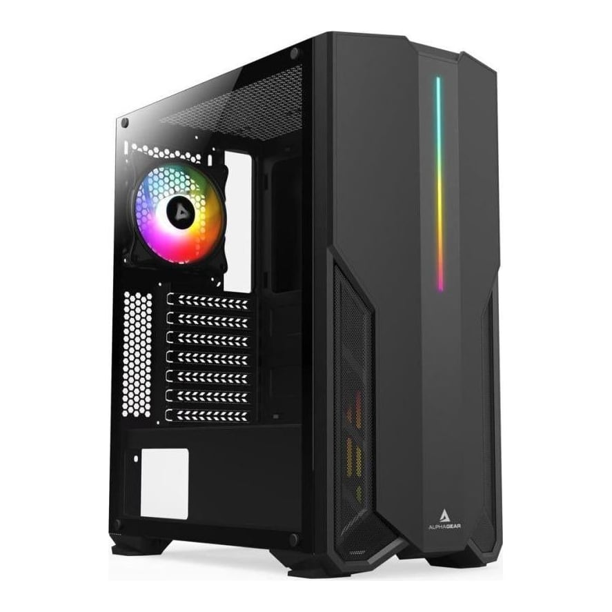 Carcasa ALPHAGEAR Primalist, RGB, Mid Tower, Multicolour