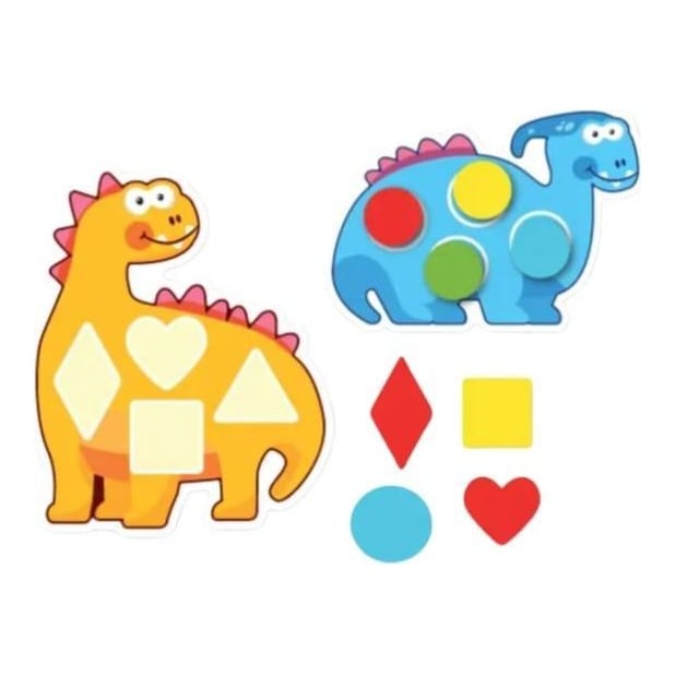 PUEDO TOYS Joc De Potrivire Dinozauri