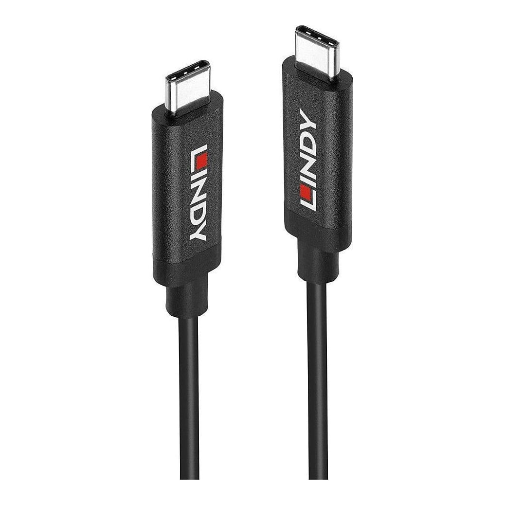 Lindy Cablu USB 3.2 Gen 2 C/C Activ, negru
