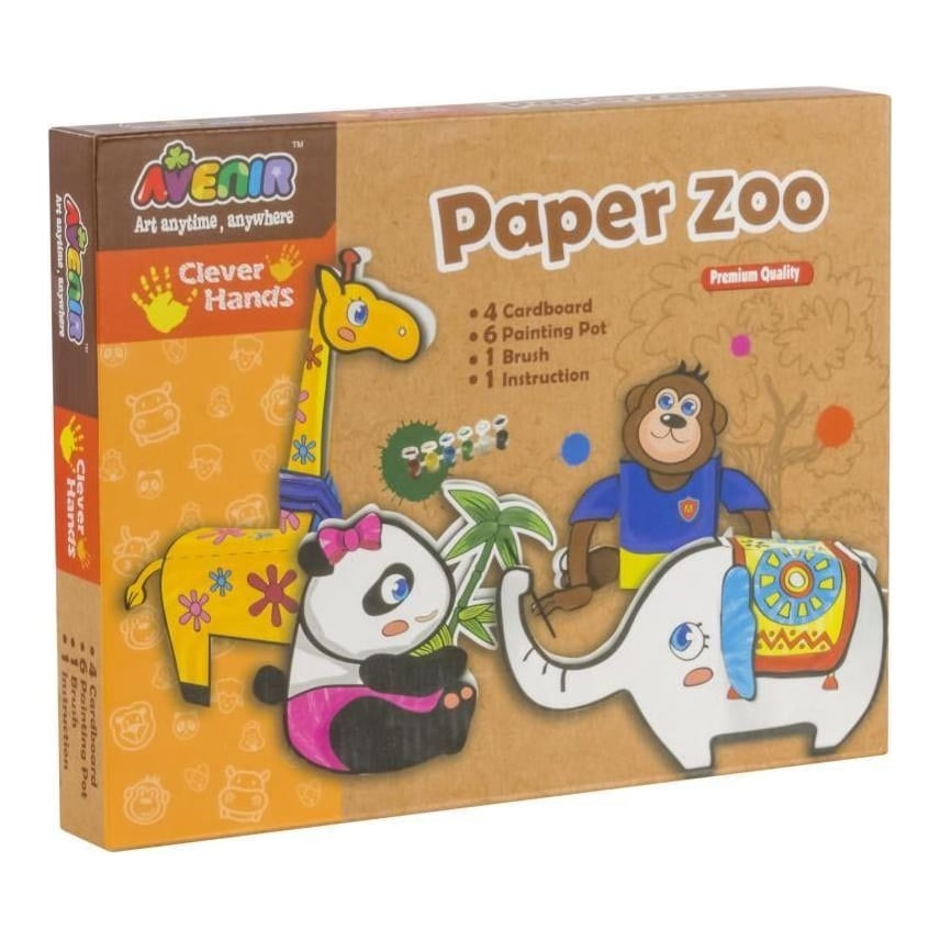MomKi Gradina zoologica din hartie
