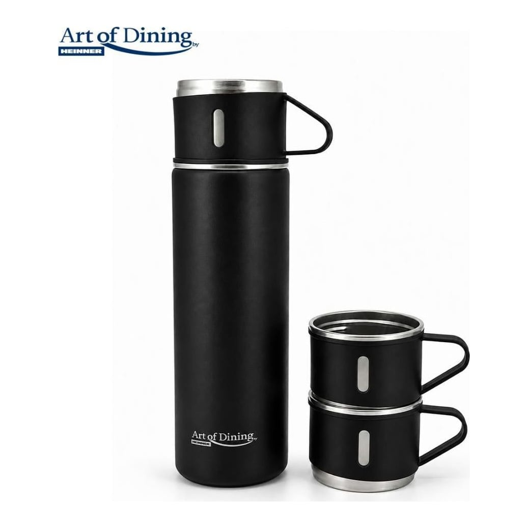 Set Termos Quattro Sip Negru, Cooking By Heinner