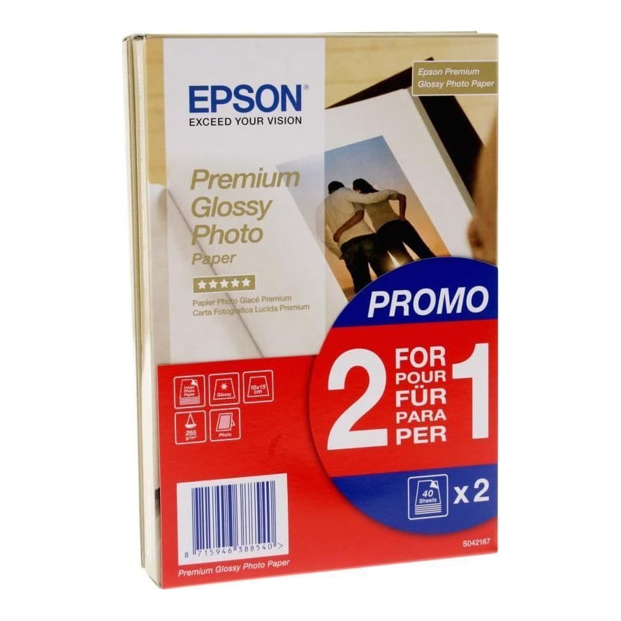 Epson S042167 10X15 Glossy Photo Paper