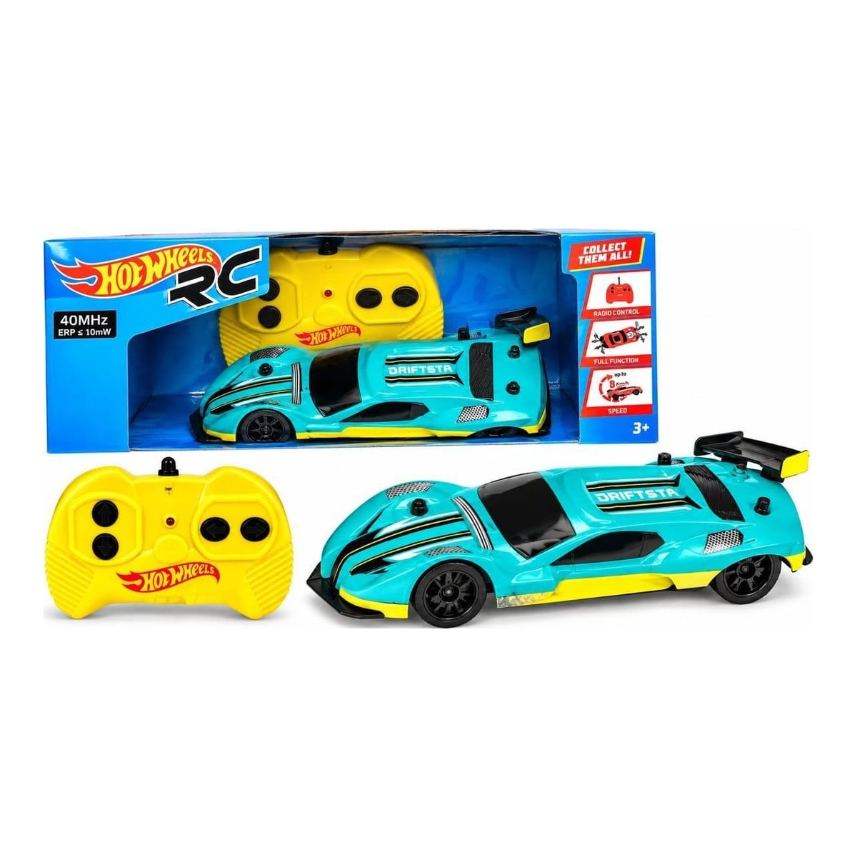MONDO Masinuta Cu Telecomanda HOTWHEELS,1:28,RACE Team, Verde