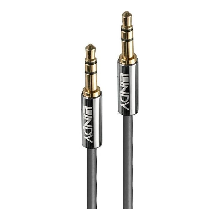 Lindy Cablu Audio 3.5mm, 2m, Cromo Line