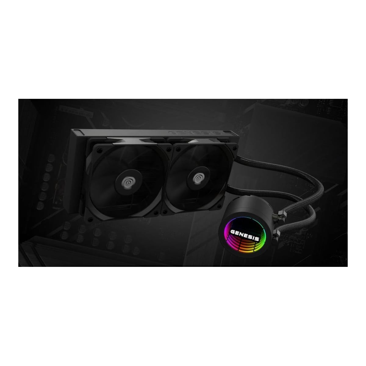CPU Cooler Genesis Hydria 240 Black