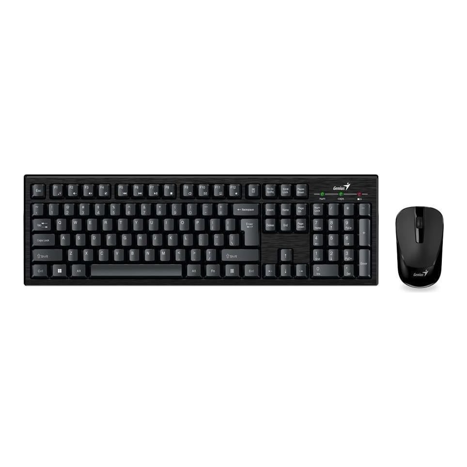 Kit Genius KM-810 Wireless, negru