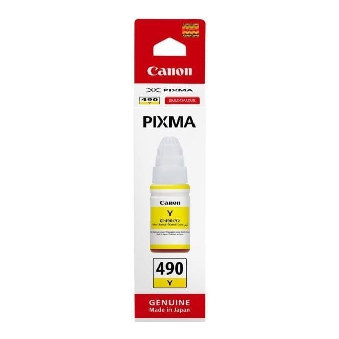 Canon GI-490 Yellow Inkjet Bottle