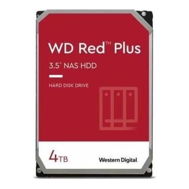 HDD WD Red Plus 4 TB Sata-iii 5400 RPM 25