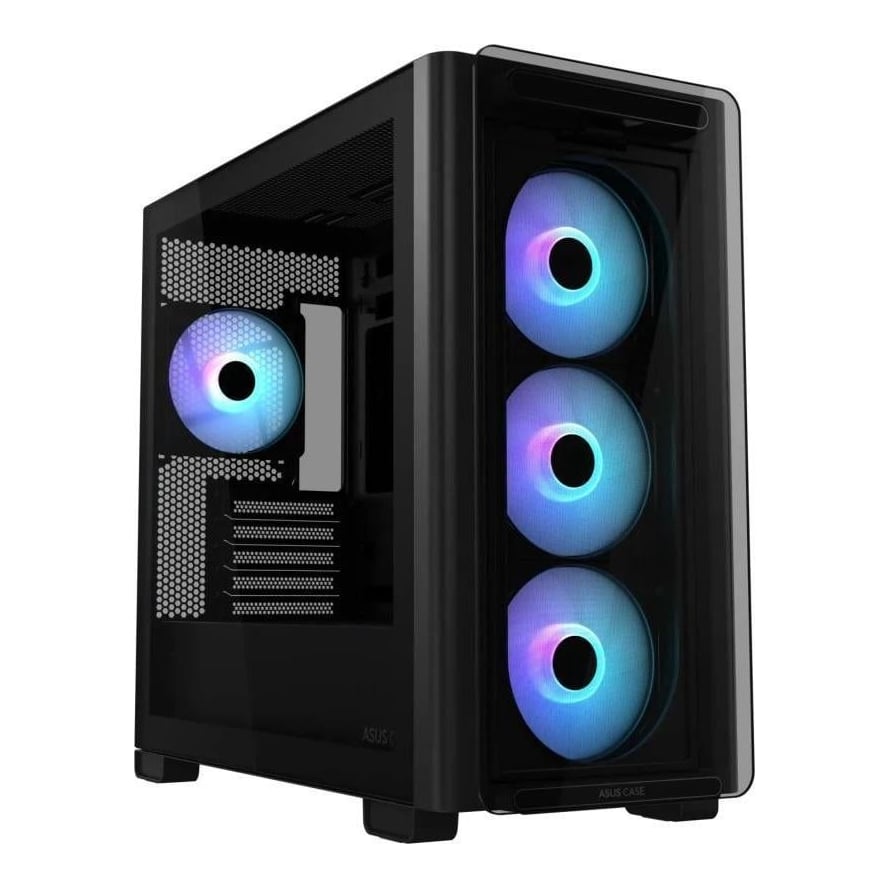 Carcasa Asus A23 PLUS TG ARGB BLACK