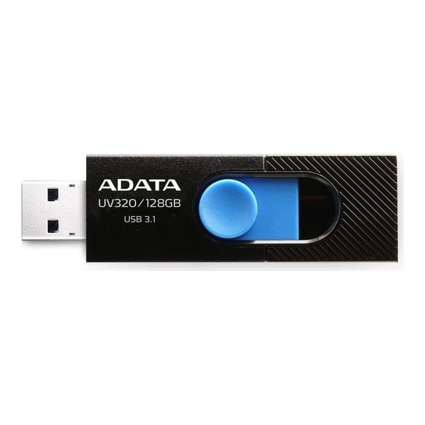 ADATA USB UV320 128 GB Black/Blue Retail