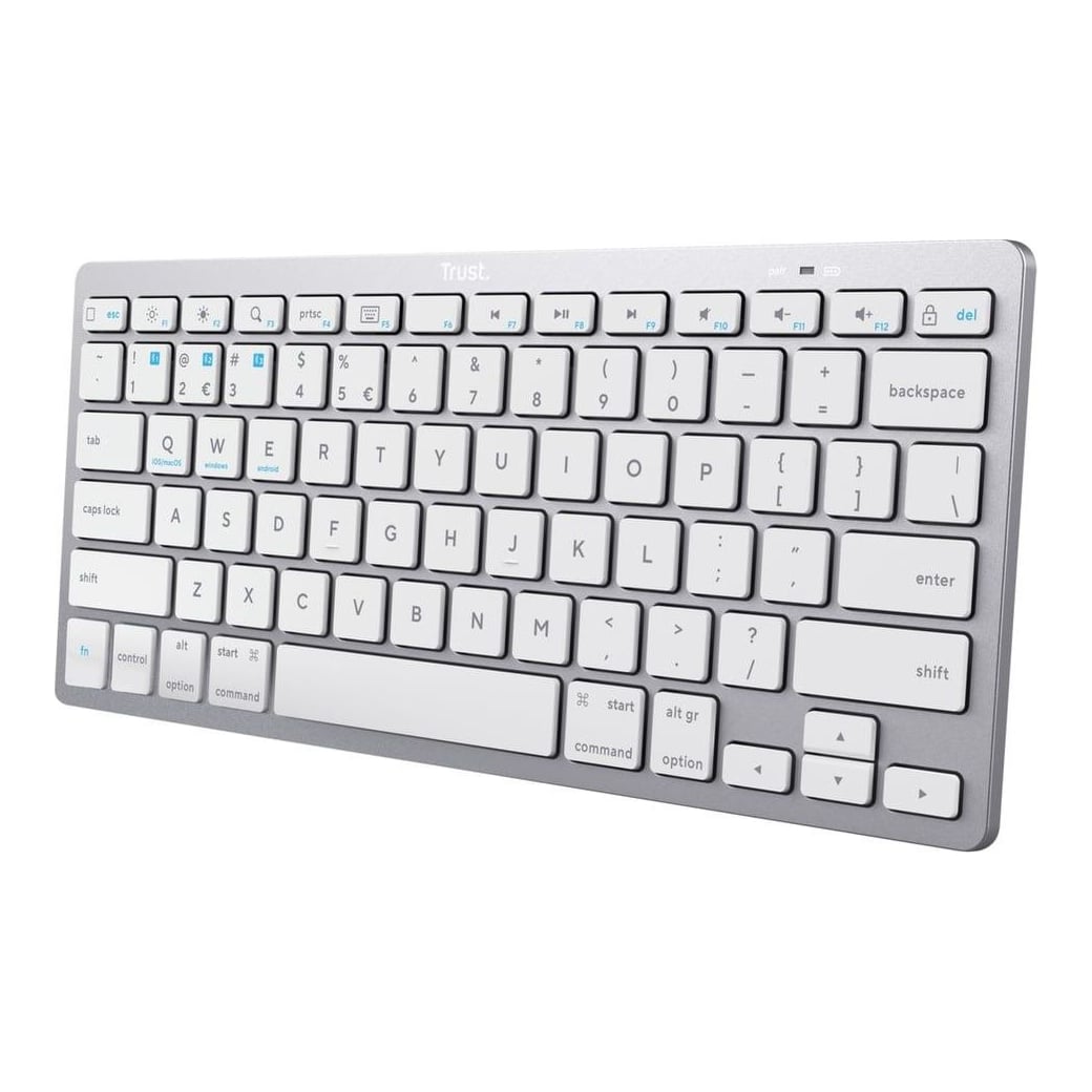 Tastatura Trust Wireless, alb