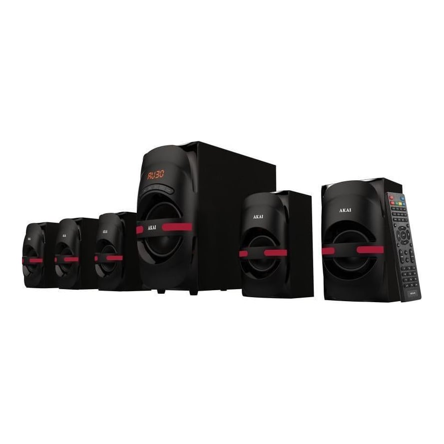 Sistem Boxe 5.1 Akai BT 45WX1,12WX5