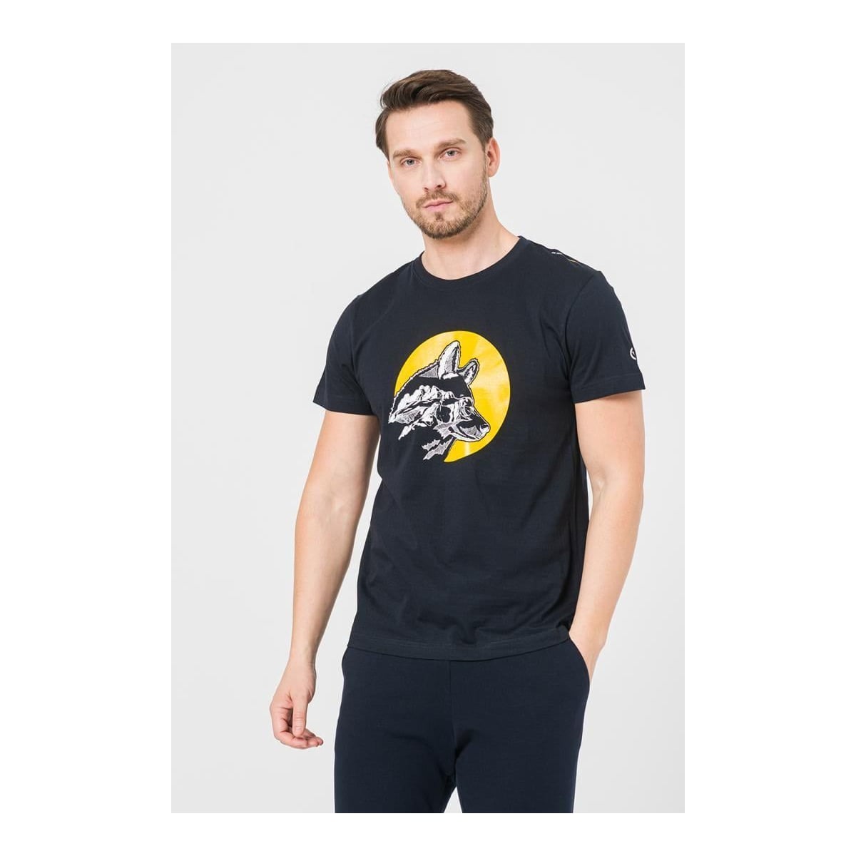 PEGAS Tricou Casual Ciucas Barbati Navy Blue-m