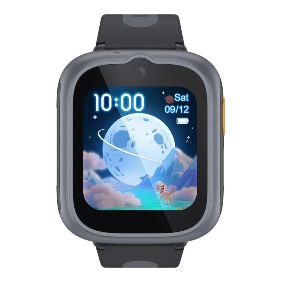 Ceas SmartWatch pentru copii TCL MOVETIME Kids Watch MT48, 1.68", 4G, GPS, IP68 2ATM, Camera 2MP, Nebula Grey