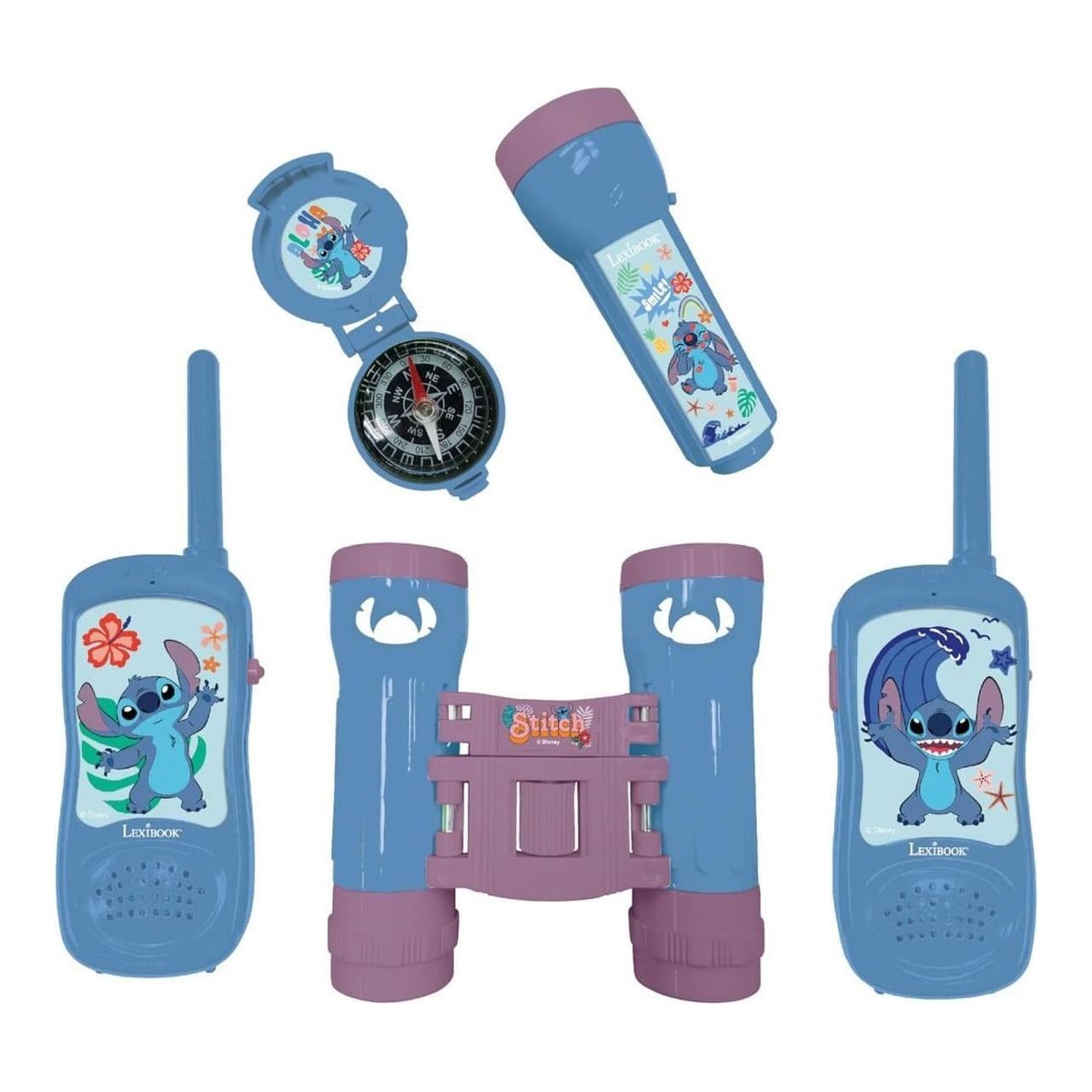 LEXIBOOK Set Cu Statii Emisie-recepție, Stitch