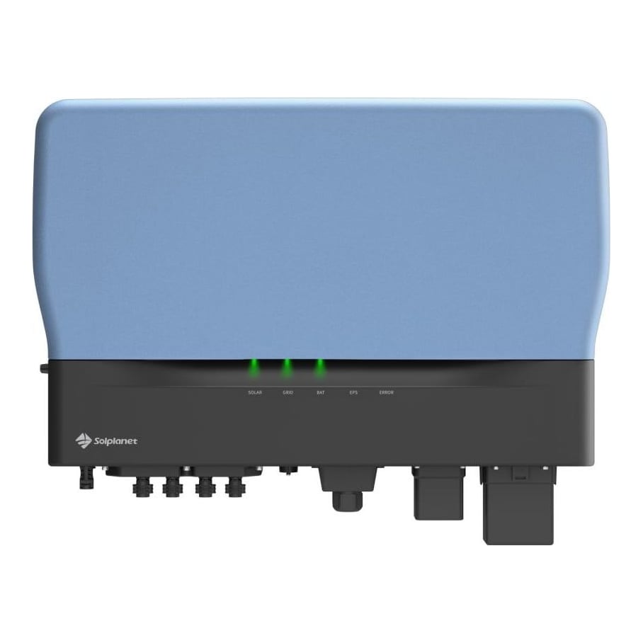Solplanet hybrid inverter ASW25kH-TH asymmetric AFCI25kW,3P,4MPPT,w/AI dongle LAN/WLAN,40A*4,DC w/SPD,AC w/MOV,DC PV Pot w/Sunclix,DC Bat Pot w/MC4,AC Grid Pot w/CNNT,AC EPS Pot w/Handa,AC GEN Pot w/Handa, AFCI