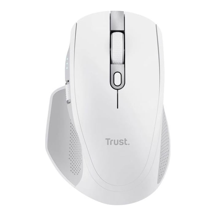 Mouse Trust Ozaa+ 3200 DPI, alb