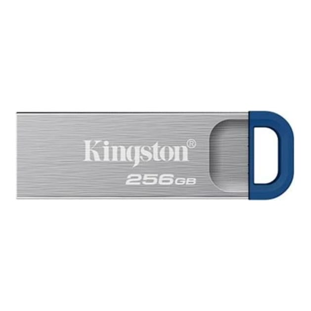 Memorie USB Kingston DataTraveler Kyson 256GB, USB Type-A, Argintiu