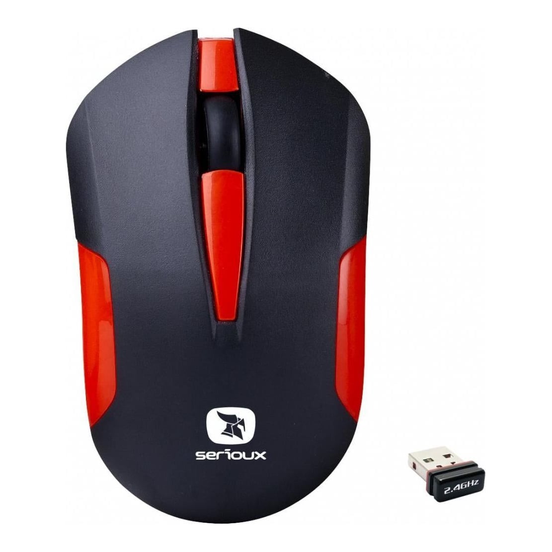 Mouse Serioux DRAGO300 Wr Red USB