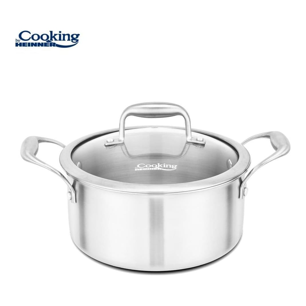 HEINNER Semioala Inox+capac 24X12CM, 5L, ATOMIC3