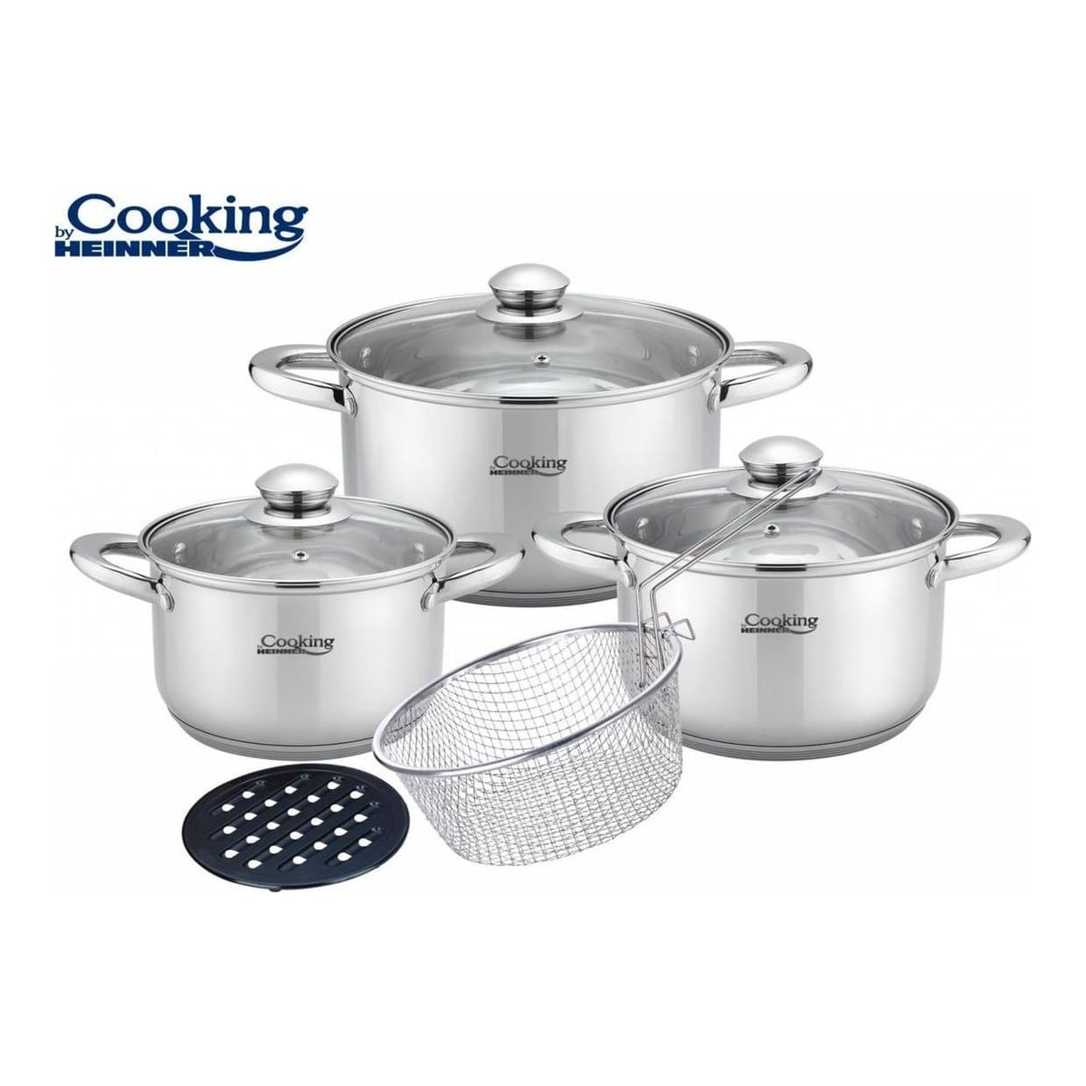 HEINNER Set Gatit Din Inox 8 Piese, Victoria