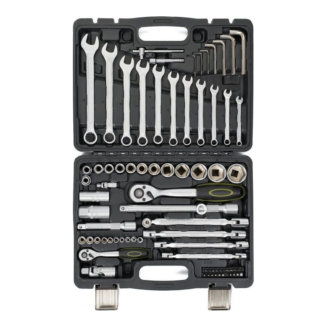 HEINNER Hr Trusa 77 Piese 1/4"&1/2" Cr-v