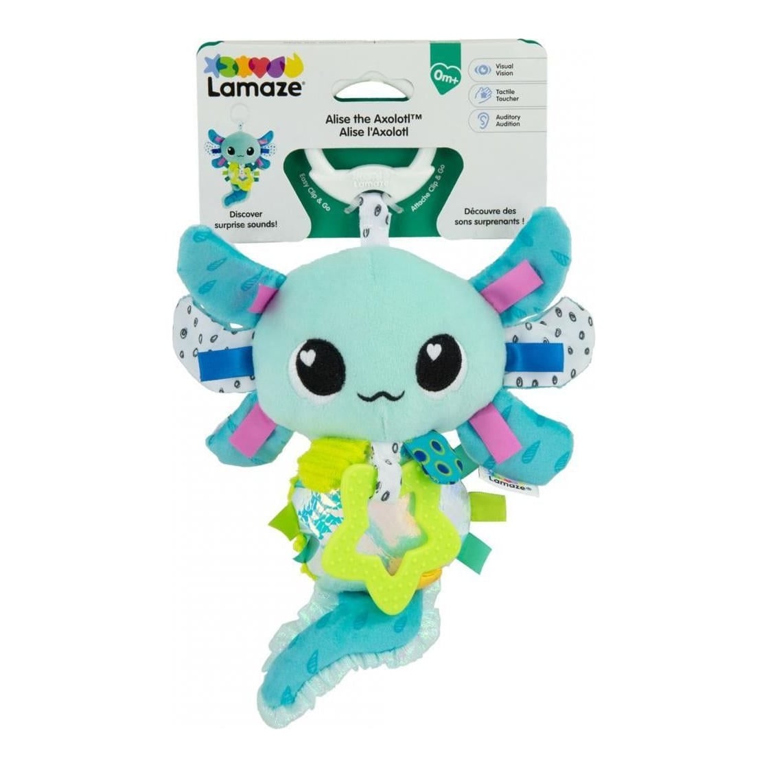 TOMY Lamaze- Salamandra Alise Clip&go