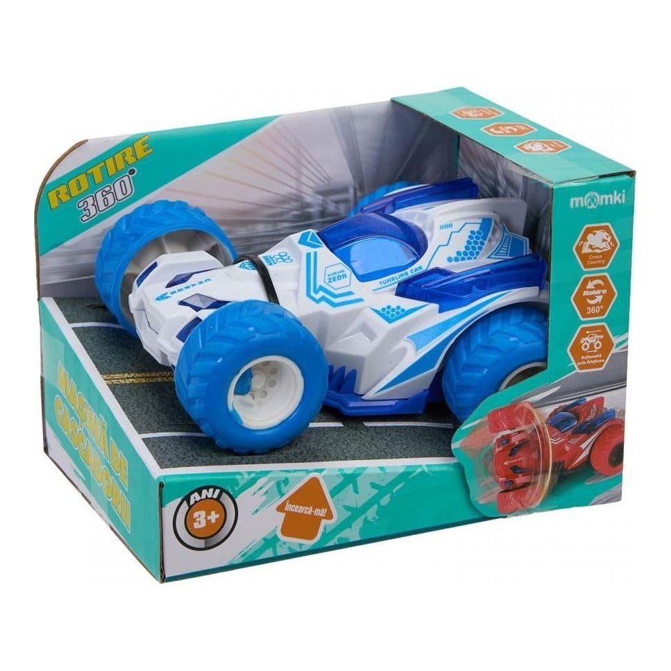 Masina Pentru Cascadorii, Off-road, 360 De Grade, Momki, Alb